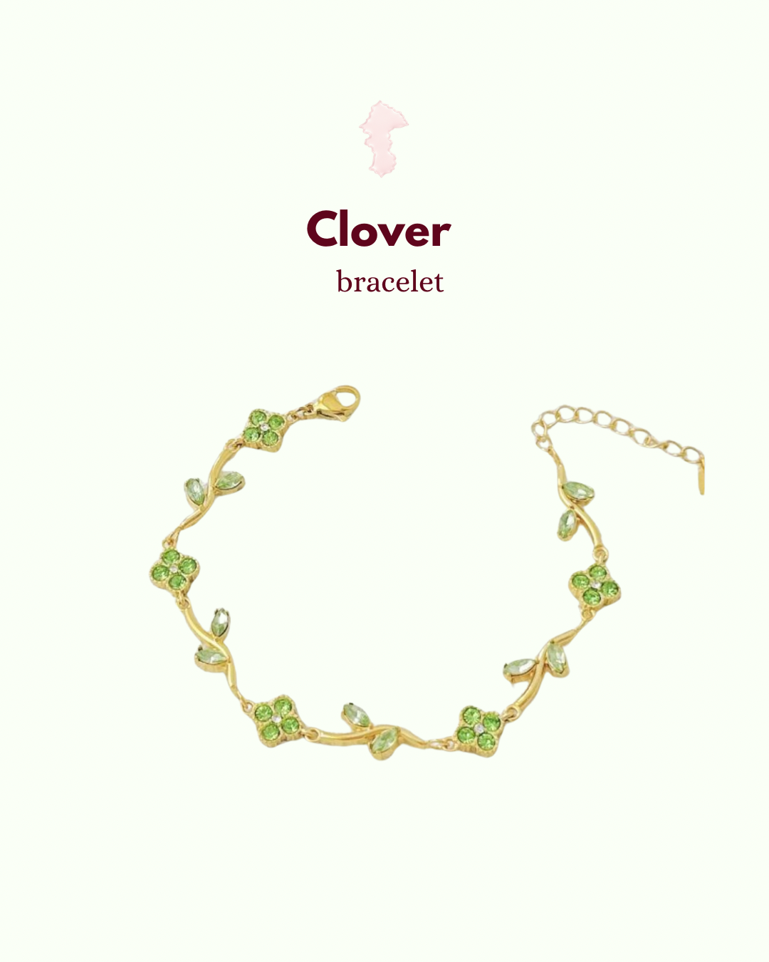 Clover bracelet